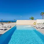 Caterina, Luxury With Heated Pool Ocean View In Adeje, Tenerife アデヘ