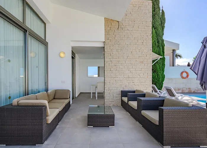 Caterina, Luxury With Heated Pool Ocean View In Adeje, Tenerife * Costa Adeje (Tenerife)