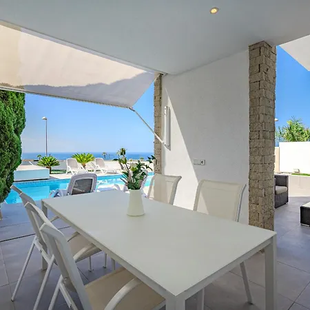 Caterina, Luxury With Heated Pool Ocean View In Adeje, Tenerife *