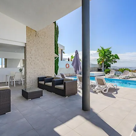 Caterina, Luxury With Heated Pool Ocean View In Adeje, Tenerife *