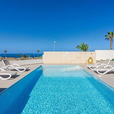 Caterina, Luxury With Heated Pool Ocean View In Adeje, Tenerife Costa Adeje