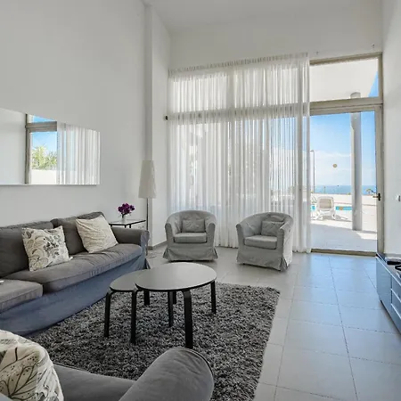 Villa Caterina, Luxury With Heated Pool Ocean View In Adeje, Tenerife Costa Adeje